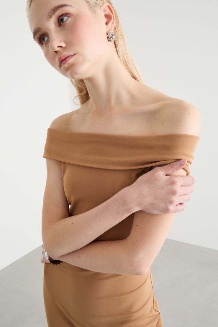 Fitted jersey dress Intrend - 3