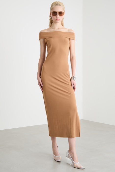 Fitted jersey dress Intrend