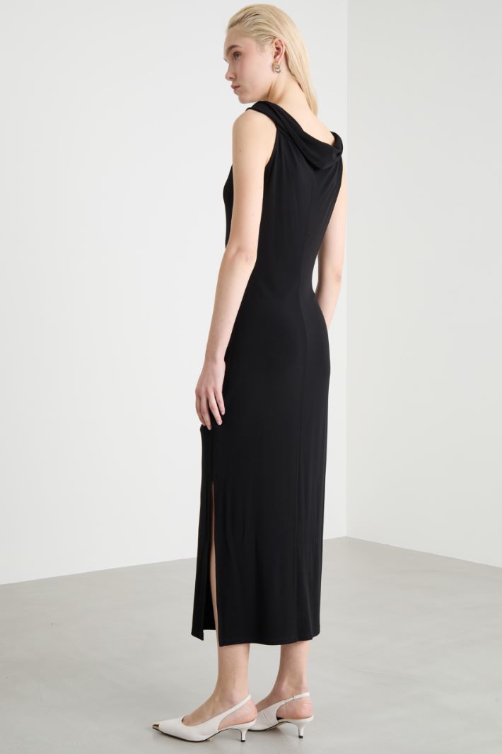 Fitted jersey dress Intrend - 4