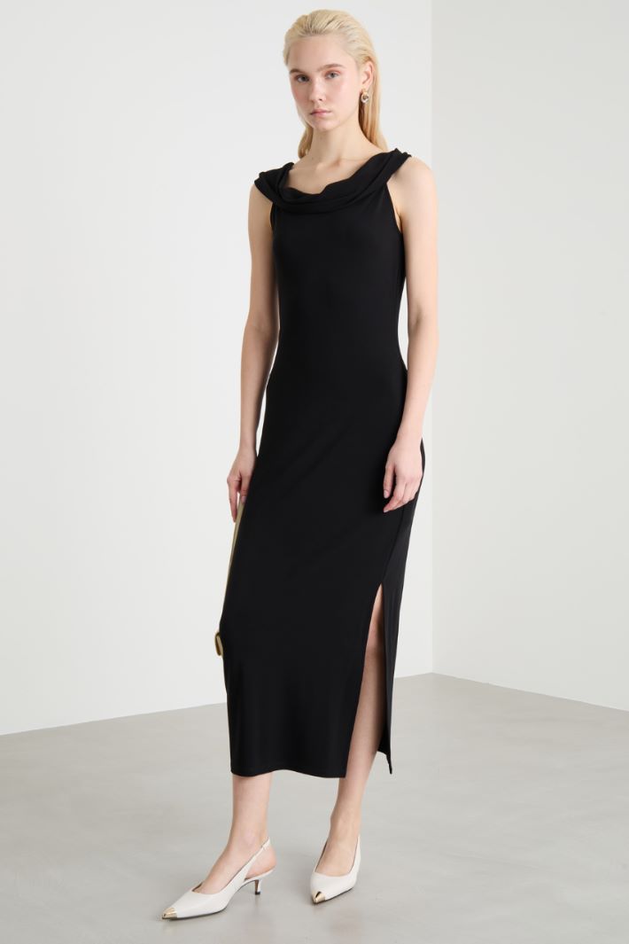 Fitted jersey dress Intrend