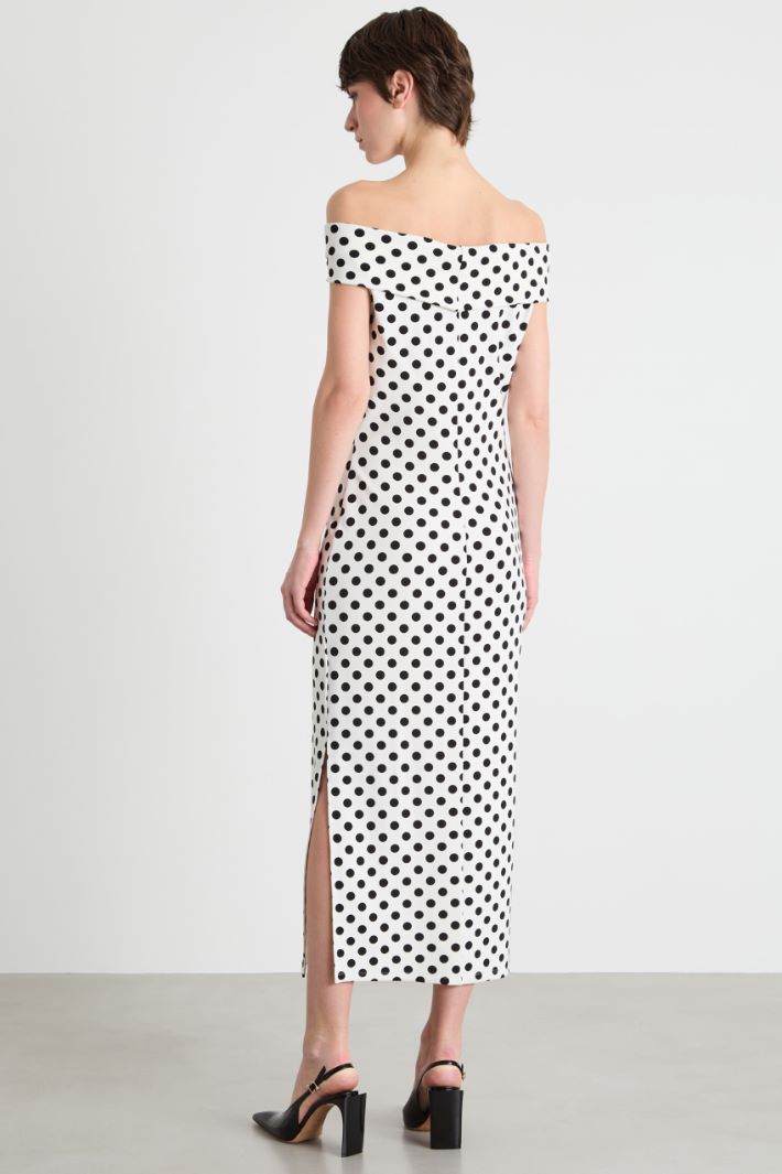 Fitted jersey dress Intrend - 4