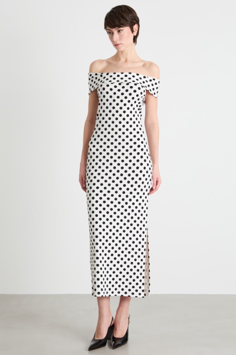 Abito aderente in jersey