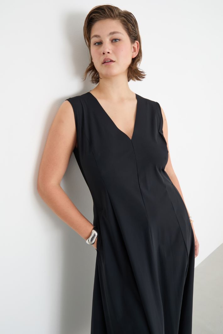 Technical jersey dress Intrend - 3