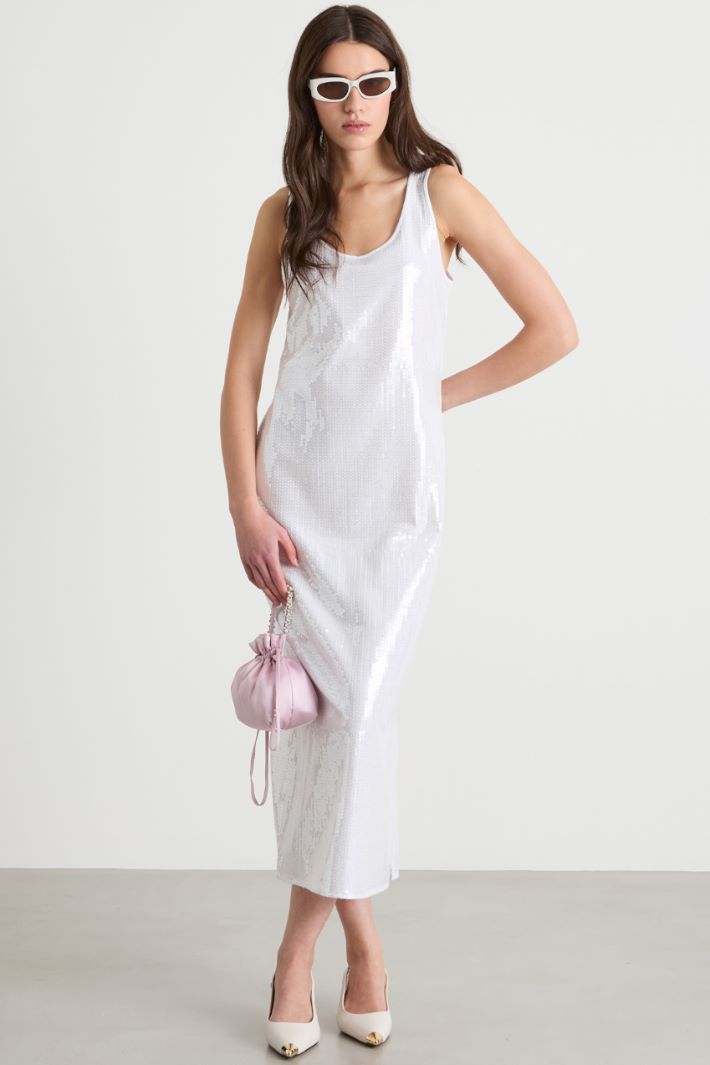 Sequin-embroidered dress Intrend