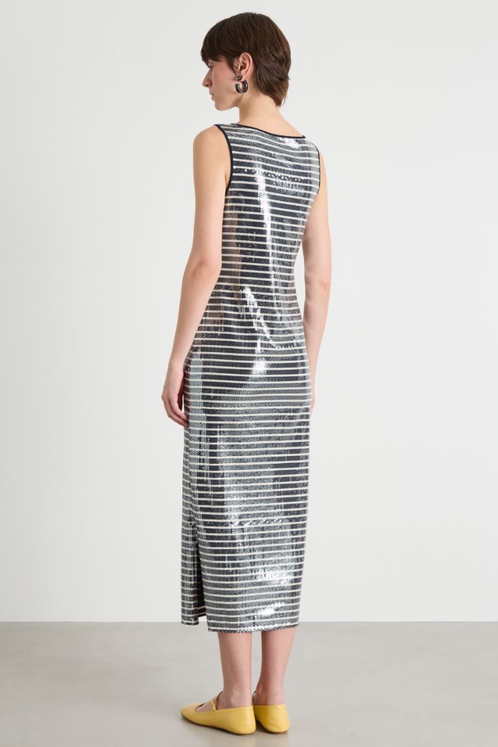 Sequin-embroidered dress Intrend - 4