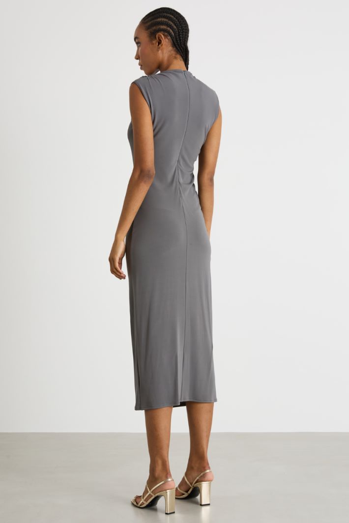 Sleeveless jersey dress Intrend - 4
