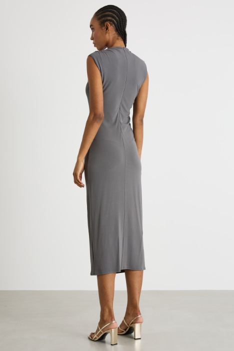 Vestido sin mangas de punto