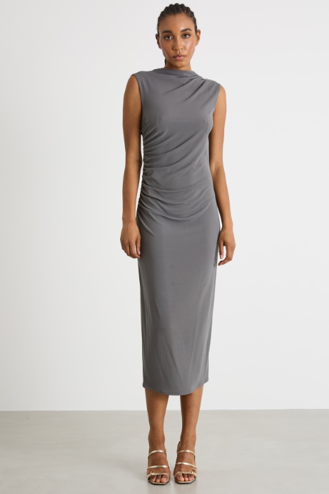 Vestido sin mangas de punto