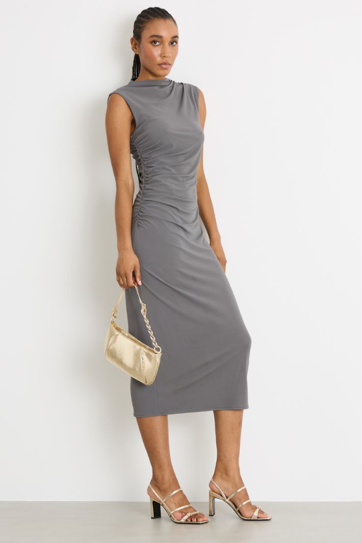Sleeveless jersey dress Intrend