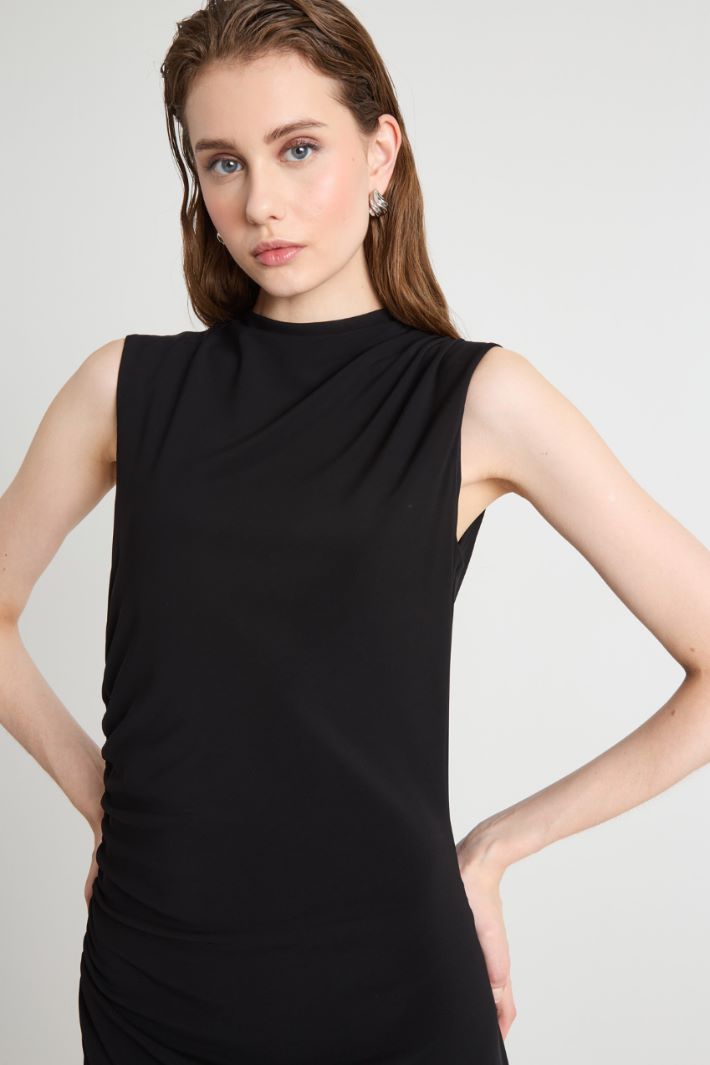 Sleeveless jersey dress Intrend - 3