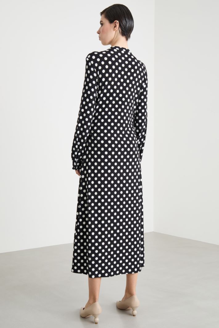 Slit-front jersey dress Intrend - 4