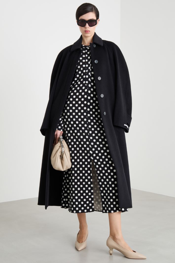 Slit-front jersey dress Intrend