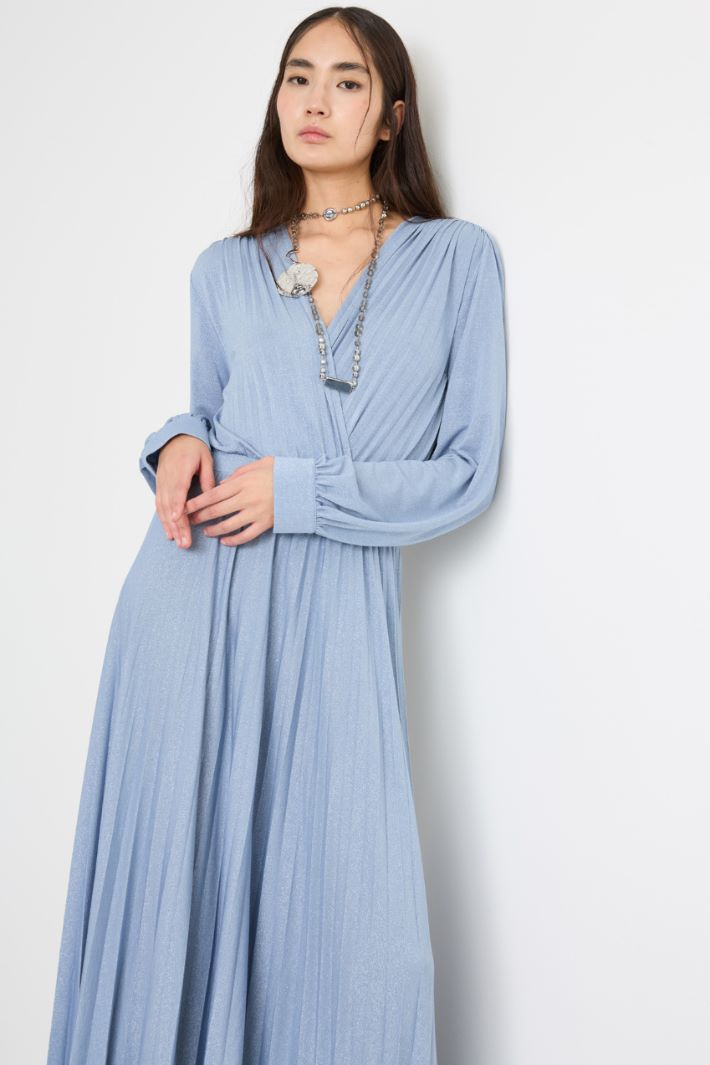Pleated wrap dress Intrend - 2