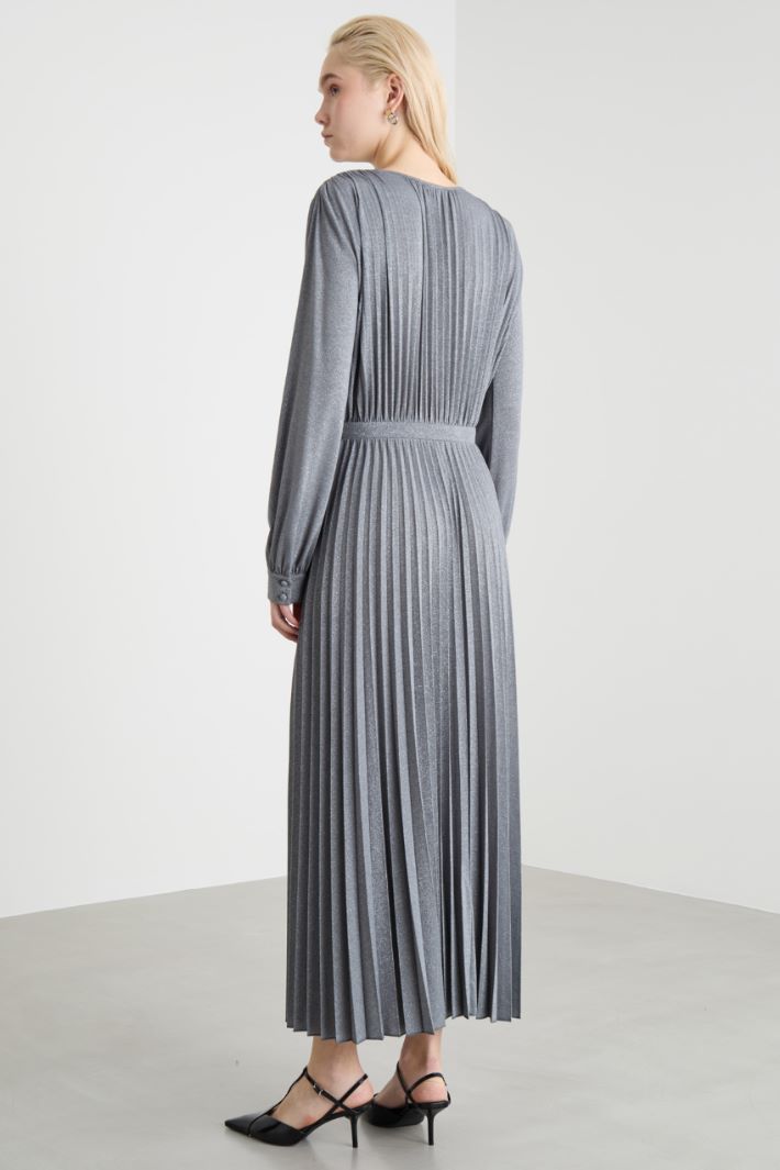 Pleated wrap dress Intrend - 4