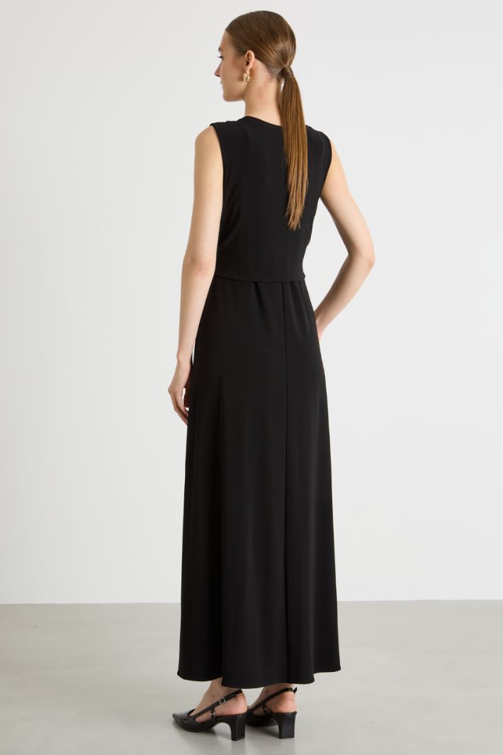 Abito incrociato in jersey Intrend - 4