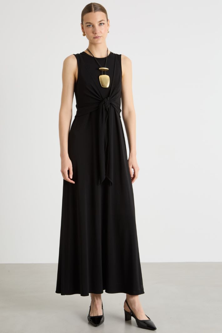 Abito incrociato in jersey Intrend