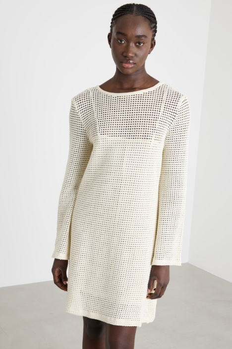 Abito in jersey rete