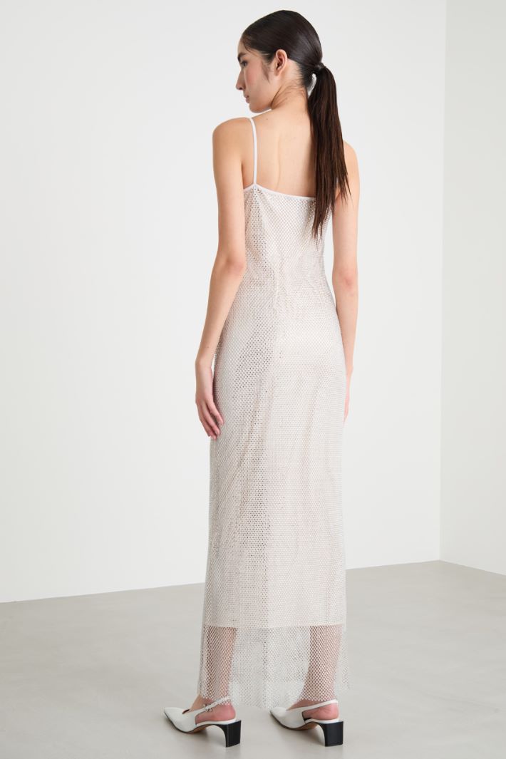 Rhinestone-embellished dress Intrend - 4