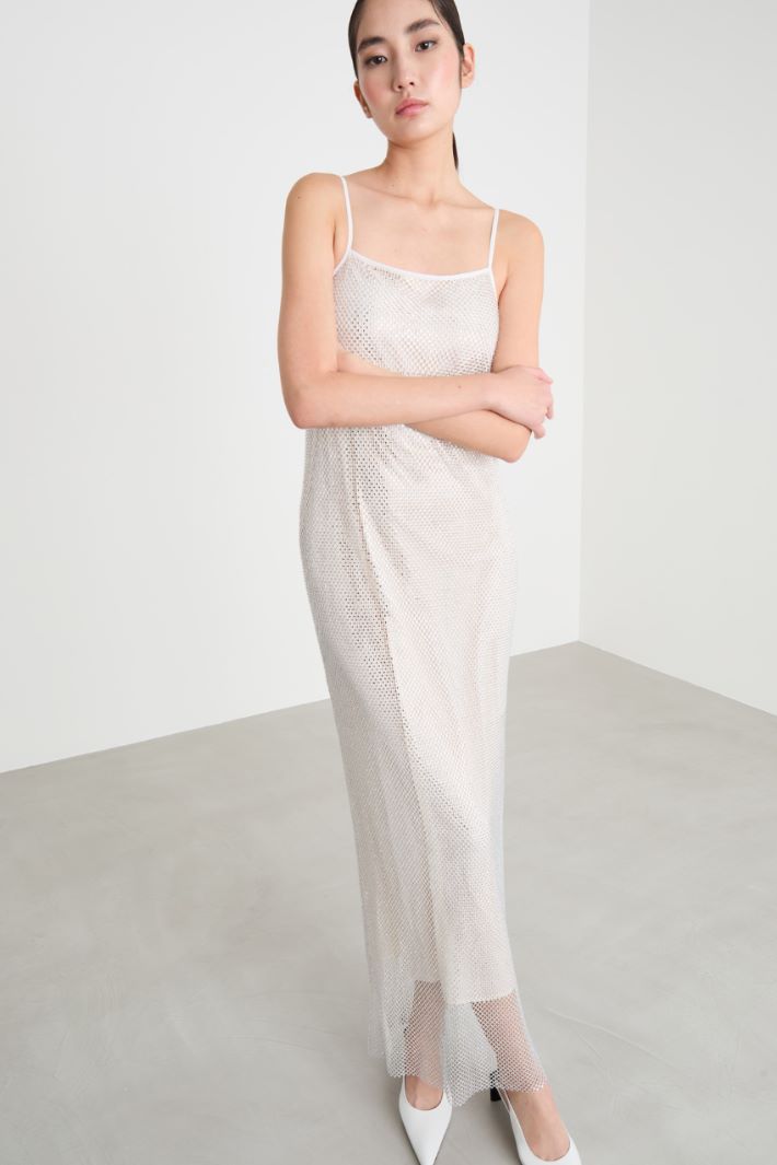 Rhinestone-embellished dress Intrend - 2