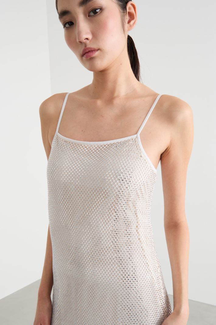 Rhinestone-embellished dress Intrend - 3