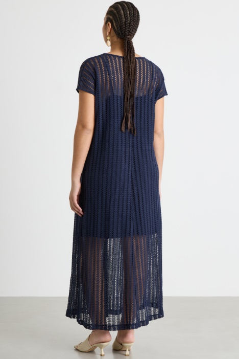 Abito in jersey crochet