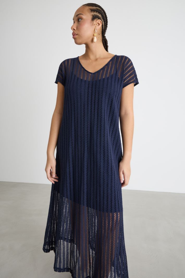 Abito in jersey crochet Intrend - 2