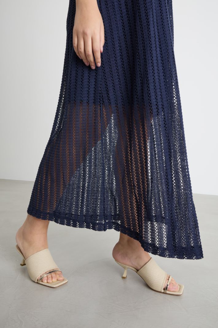 Abito in jersey crochet Intrend - 3