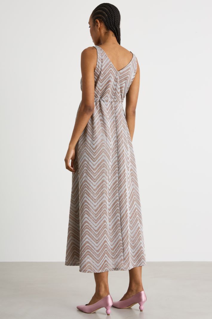 Jacquard dress Intrend - 4