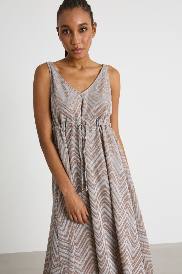 Jacquard dress Intrend - 3
