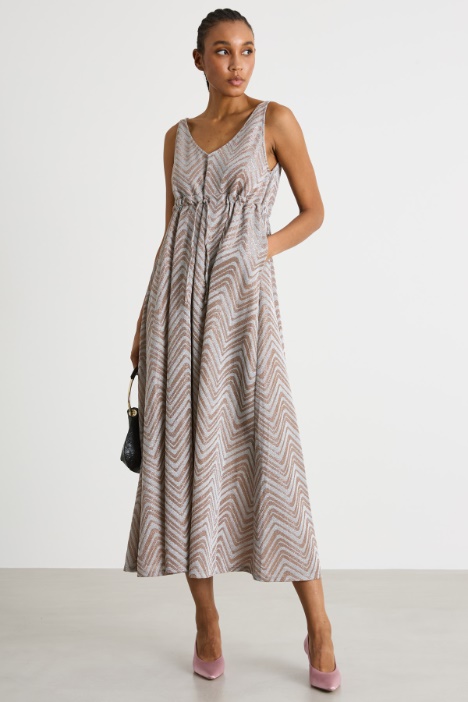 Jacquard dress Intrend