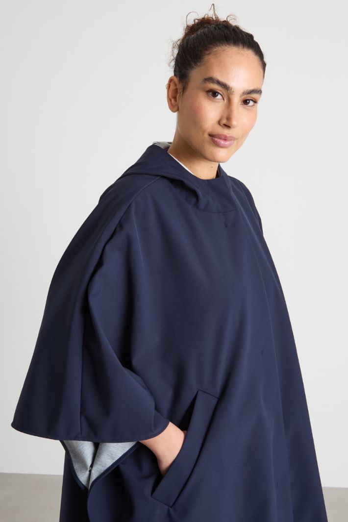 Canvas and jersey cape Intrend - 3