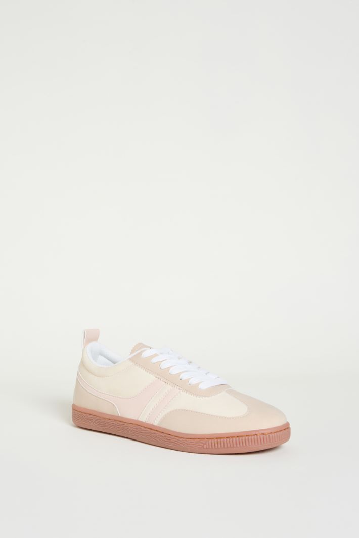 Colour-block jersey trainers Intrend - 2