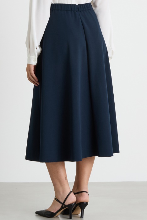 Gonna in jersey stretch