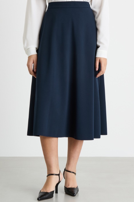 Gonna in jersey stretch