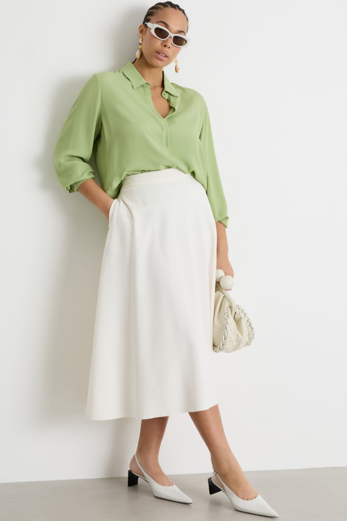 Gonna in jersey stretch Intrend