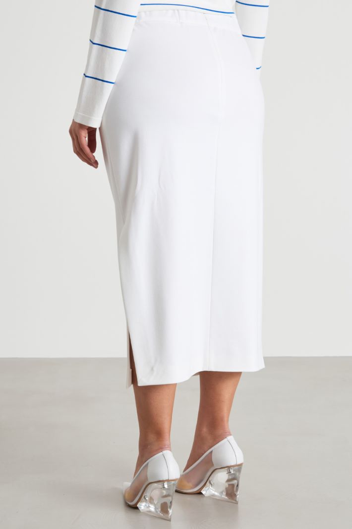 Pencil skirt with slit Intrend - 4