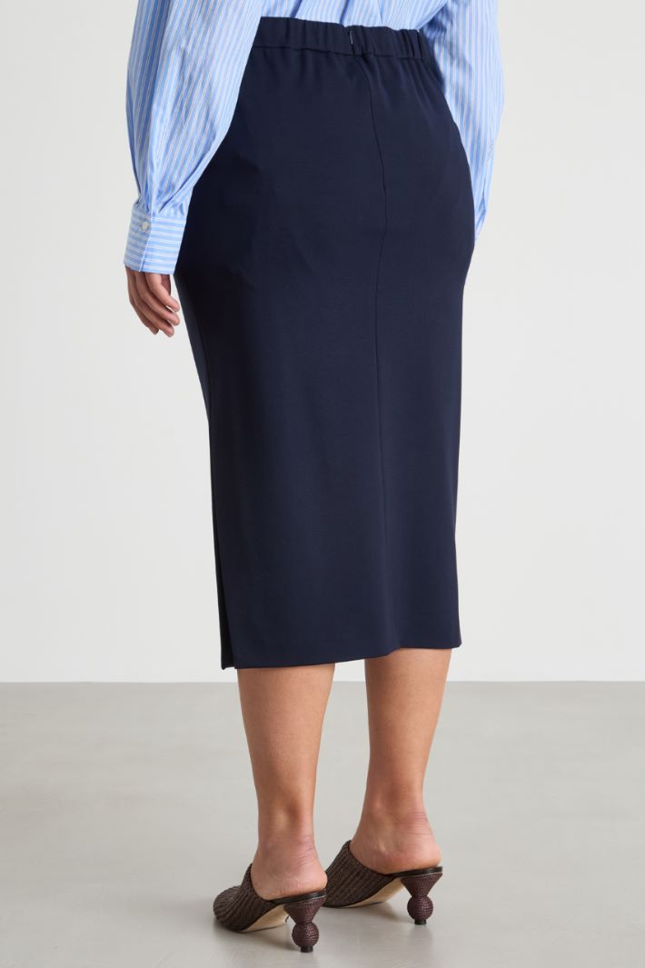 Pencil skirt with slit Intrend - 4