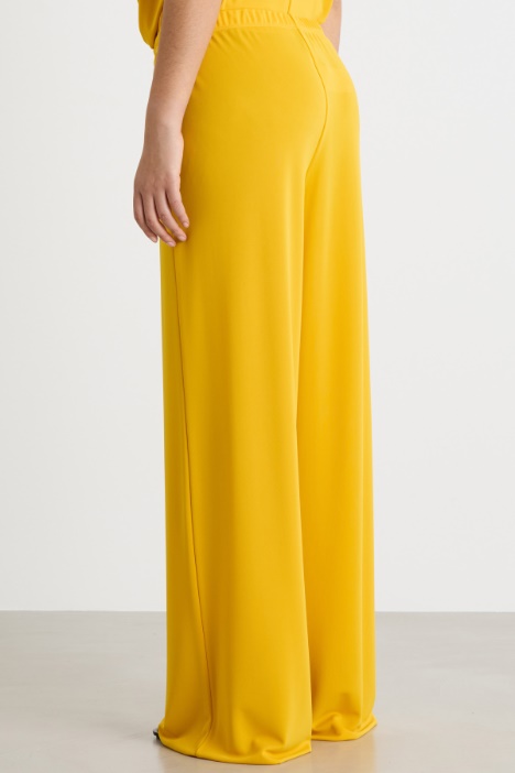 Pantalón ancho de punto