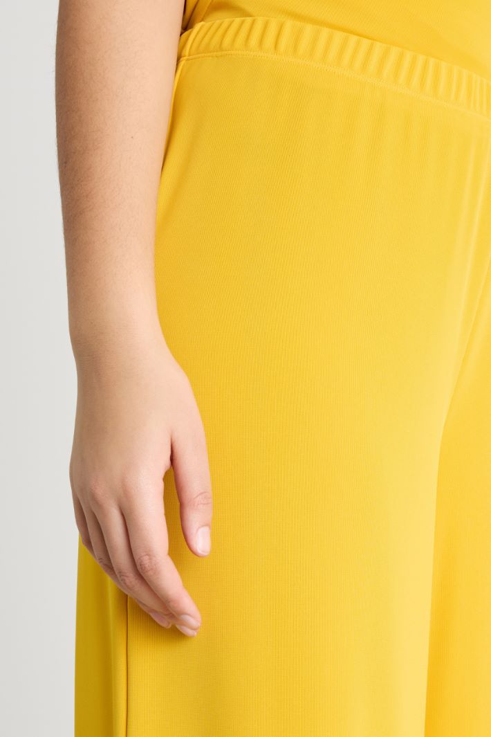 Wide-leg jersey trousers Intrend - 3