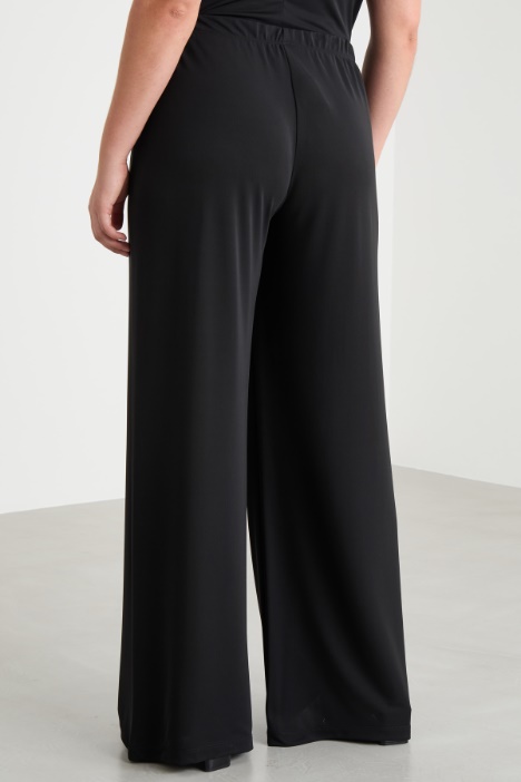 Pantalón ancho de punto