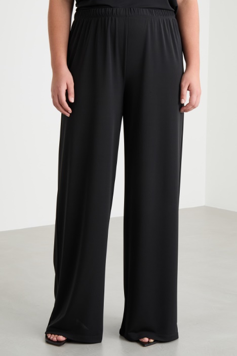 Pantalón ancho de punto