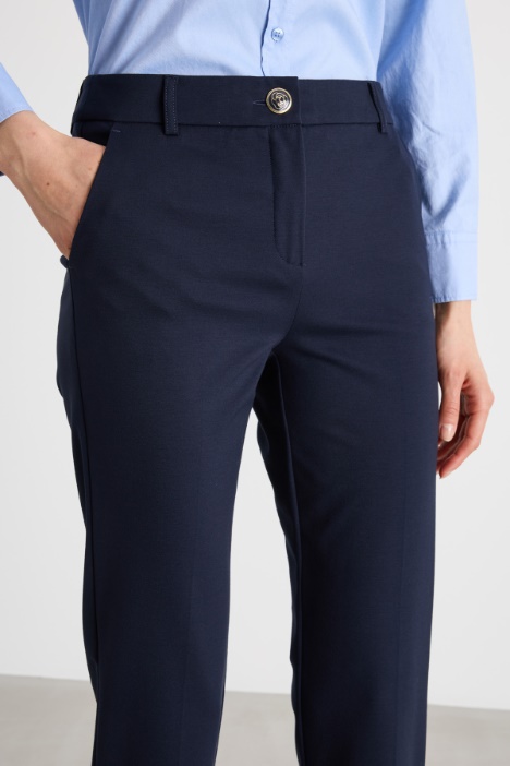 Pantalone a sigaretta stretch