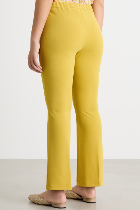 Pantalone aderente in jersey