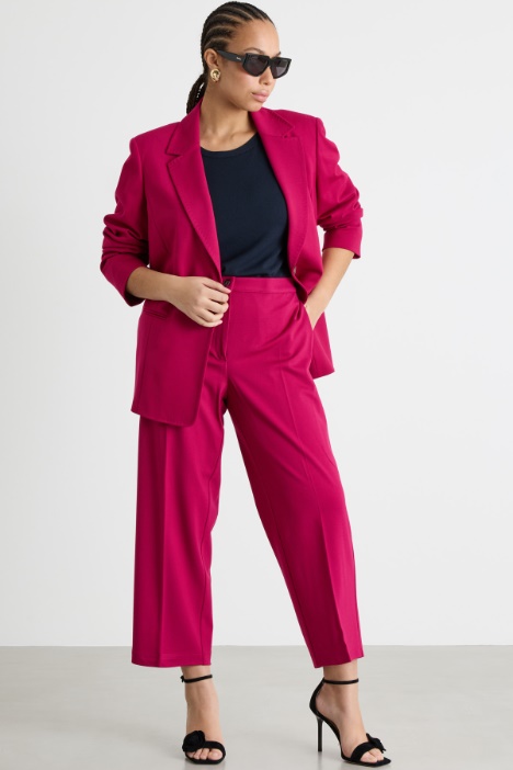 Pantalone cropped in jersey Intrend