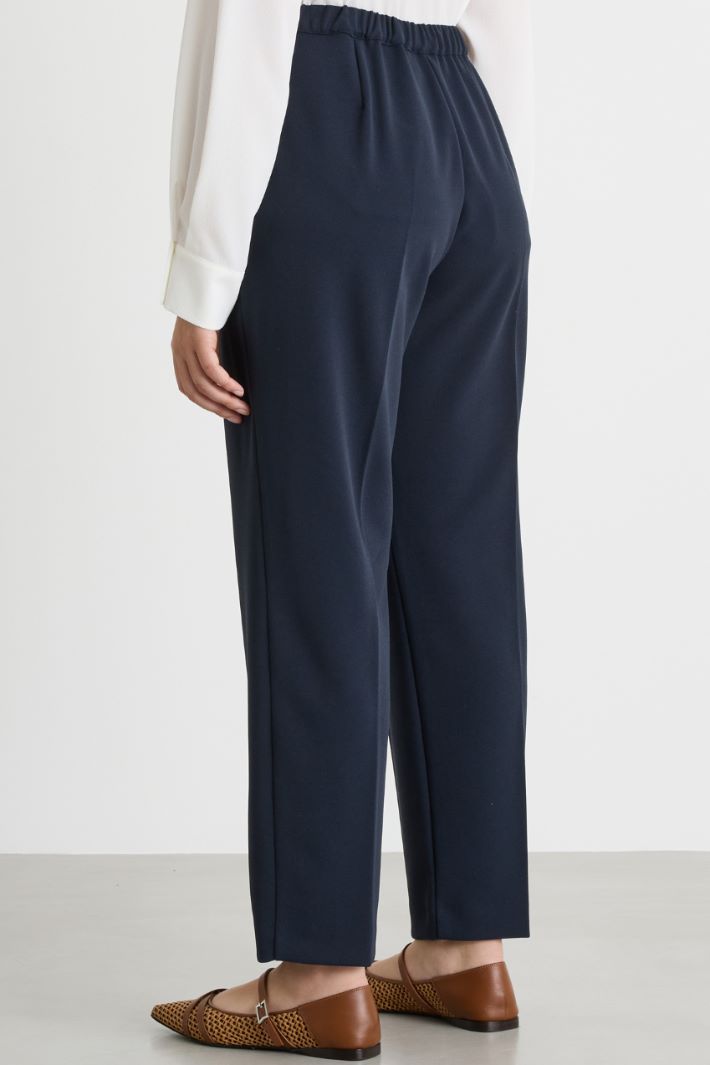 Pantalone slim in jersey stretch Intrend - 4