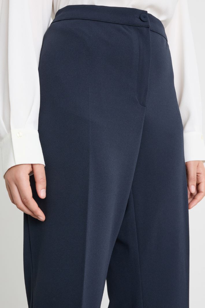 Pantalone slim in jersey stretch Intrend - 3