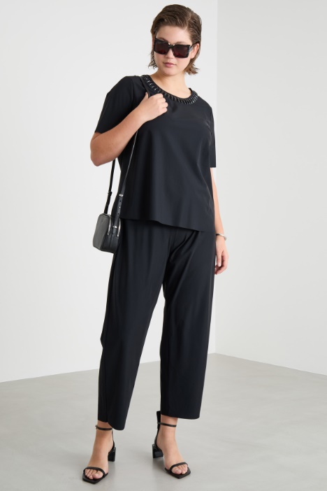 Technical jersey trousers Intrend