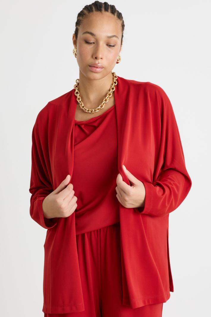 Open-front jersey jacket Intrend - 2