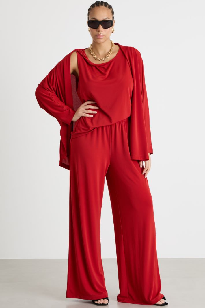 Open-front jersey jacket Intrend