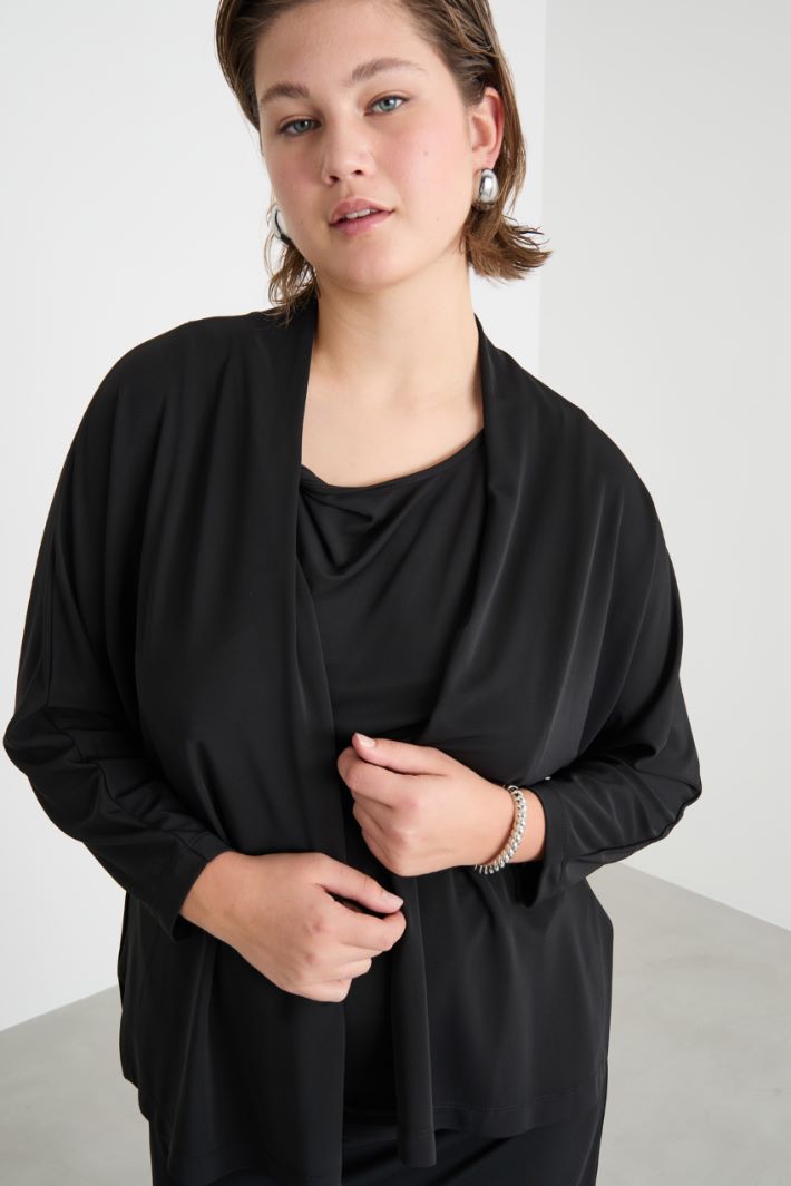 Open-front jersey jacket Intrend - 3